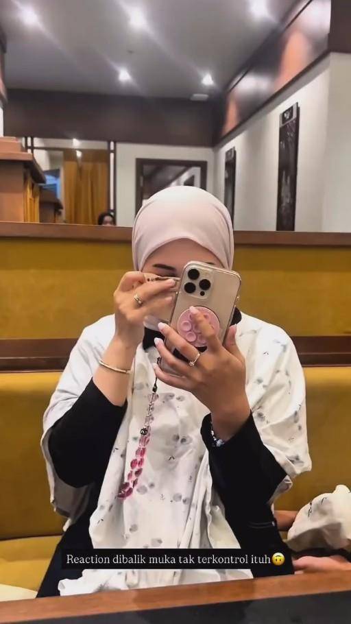 Reaksi Kesha Ratuliu saat Syifa Hadju dilamar El Rumi