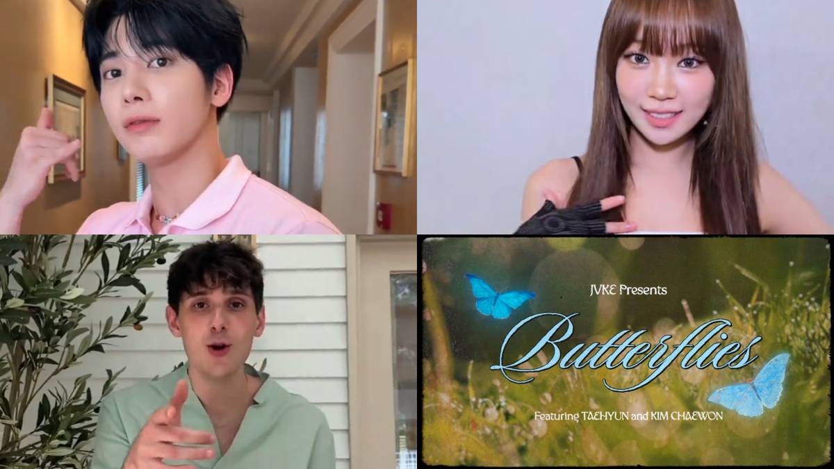 Kolase Cuplikan Video Promosi Lagu butterflies