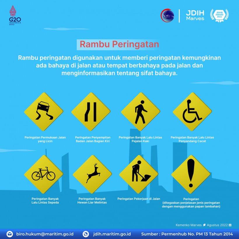 rambu peringatan
