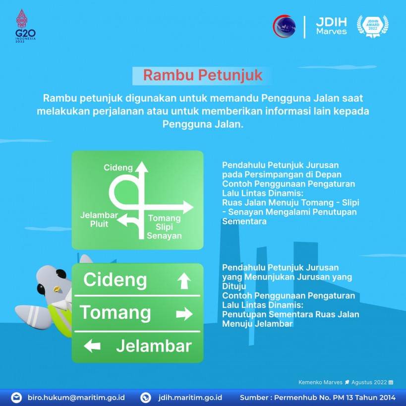 rambu petunjuk