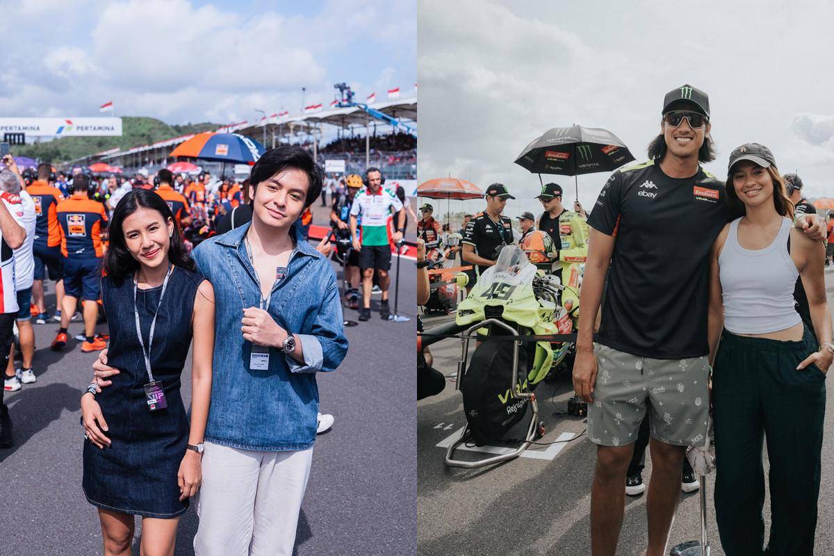 artis nonton MotoGP Mandalika 2025