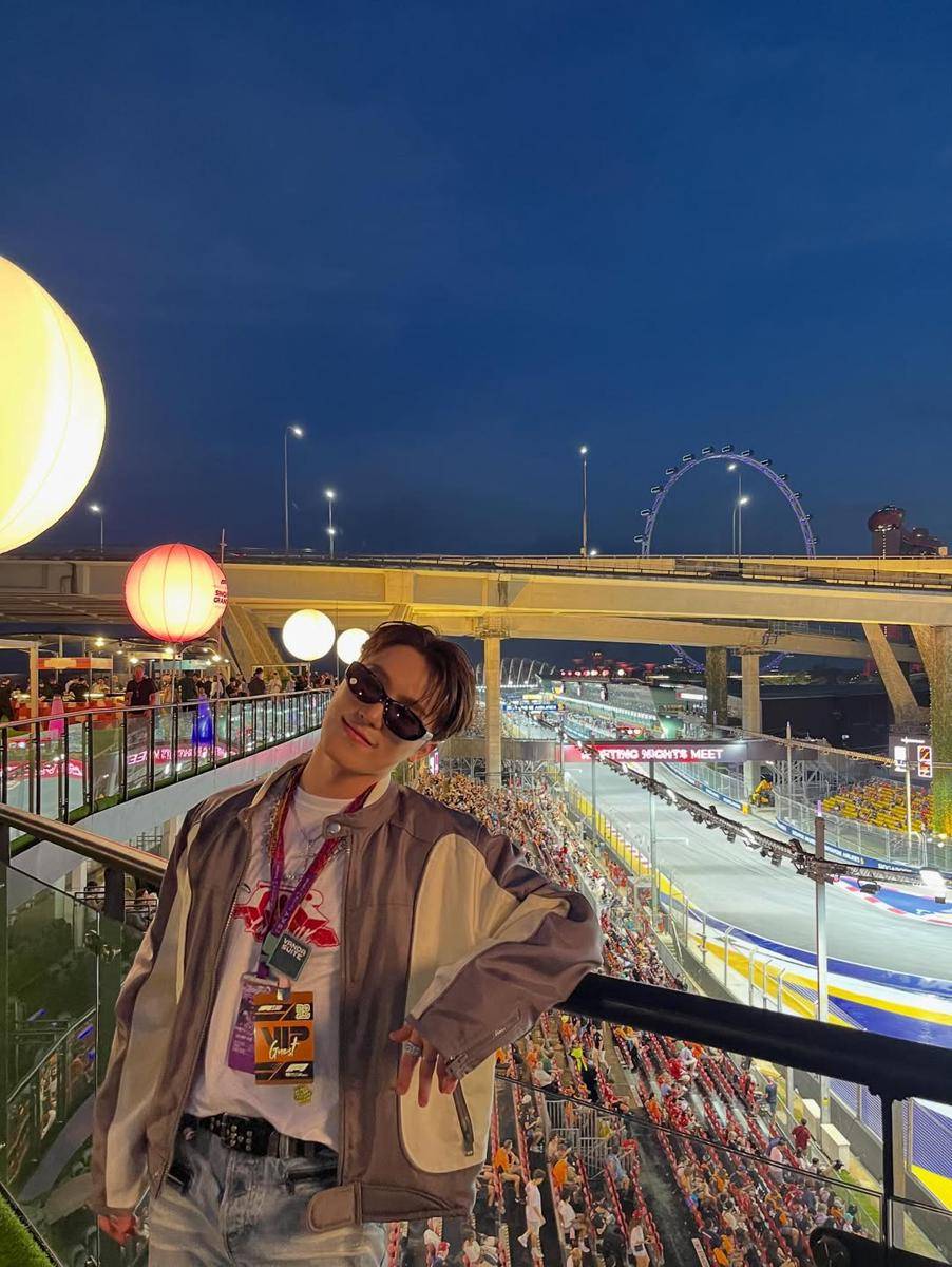 Dino SEVENTEEN di F1 Singapore Grand Prix 2025