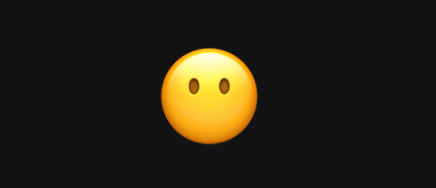 Emoji 😶 artinya