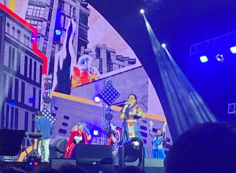 potret musisi di program Centil Era Synchronize Festival 2025 hari ketiga, Minggu (5/10/2025) 