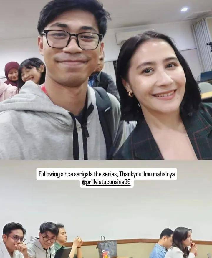 potret Prilly Latuconsina jadi dosen tamu di Fasilkom UI 