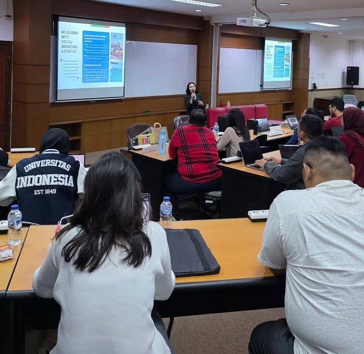 potret Prilly Latuconsina jadi dosen tamu di Fasilkom UI