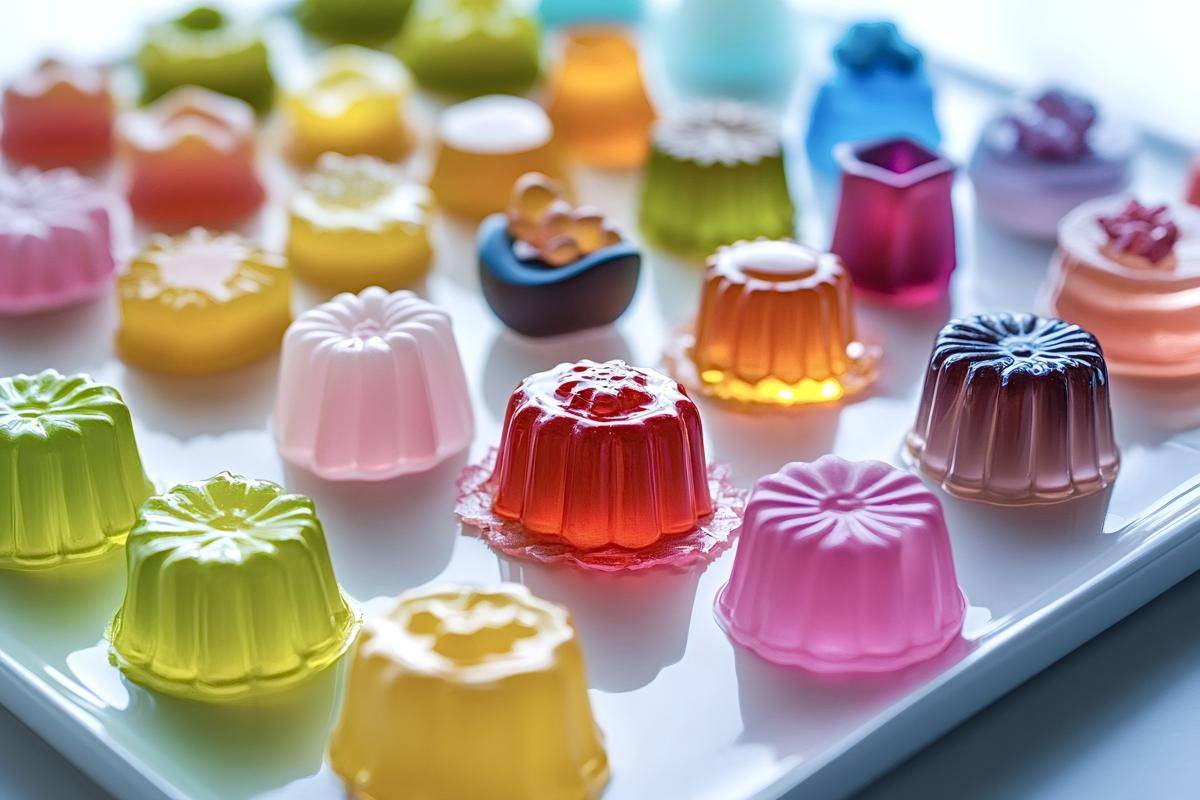 ilustrasi jelly buah
