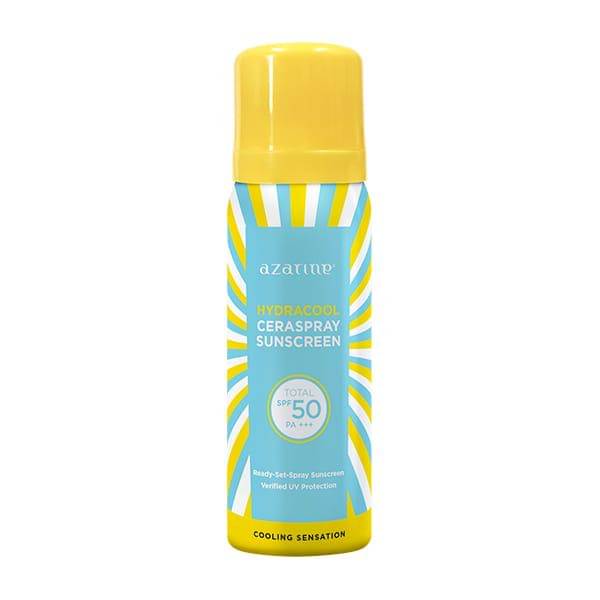 Azarine Ceraspray Sunscreen Spray SPF50 PA++ 60 (azarinecosmetic.com/Azarine Ceraspray Sunscreen Spray SPF50 PA++ 60)