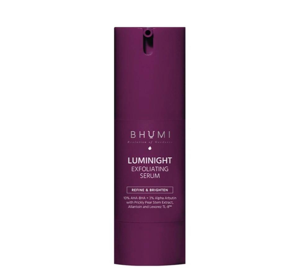 BHUMI Luminight Exfoliating Serum (incidecoder.com) 
