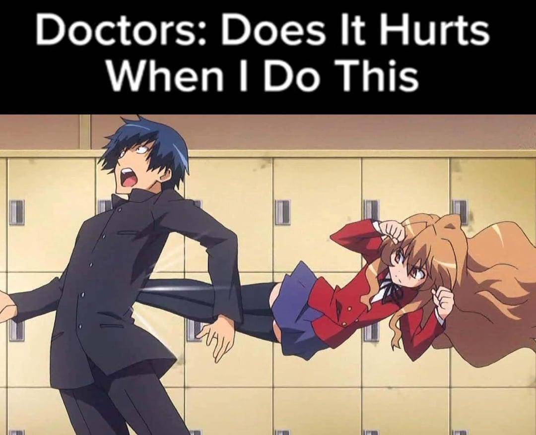 meme anime tentang dokter 