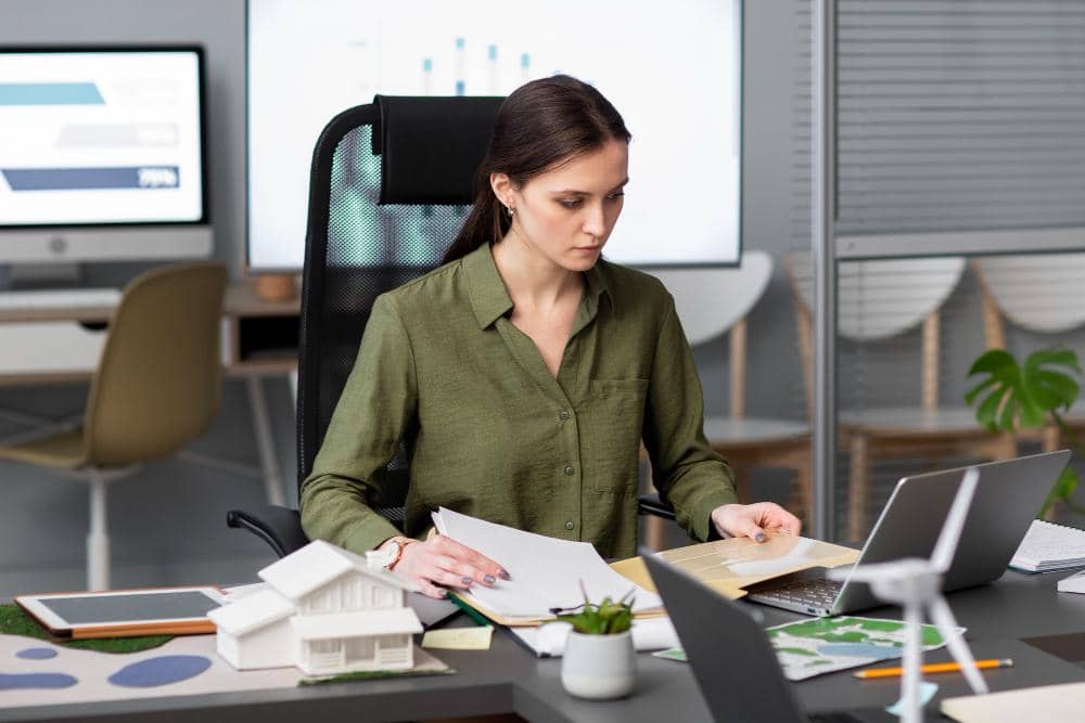 ilustrasi perempuan bekerja (freepik.com/freepik)