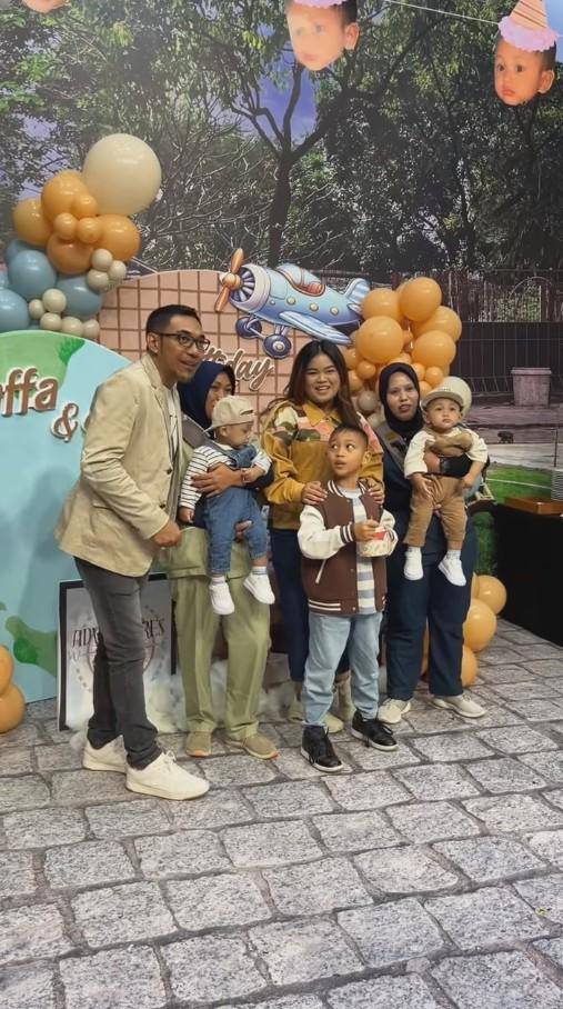 Ulang Tahun Raffi-Raffa, Anak Kembar Mpok Alpa (instagram.com/fyp_trans7)