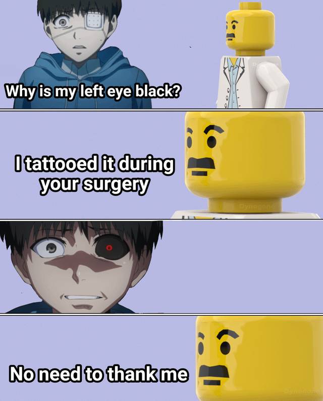 meme anime tentang dokter 