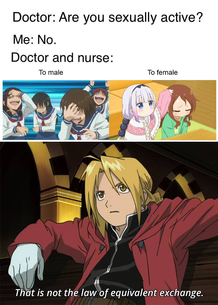 meme anime tentang dokter 