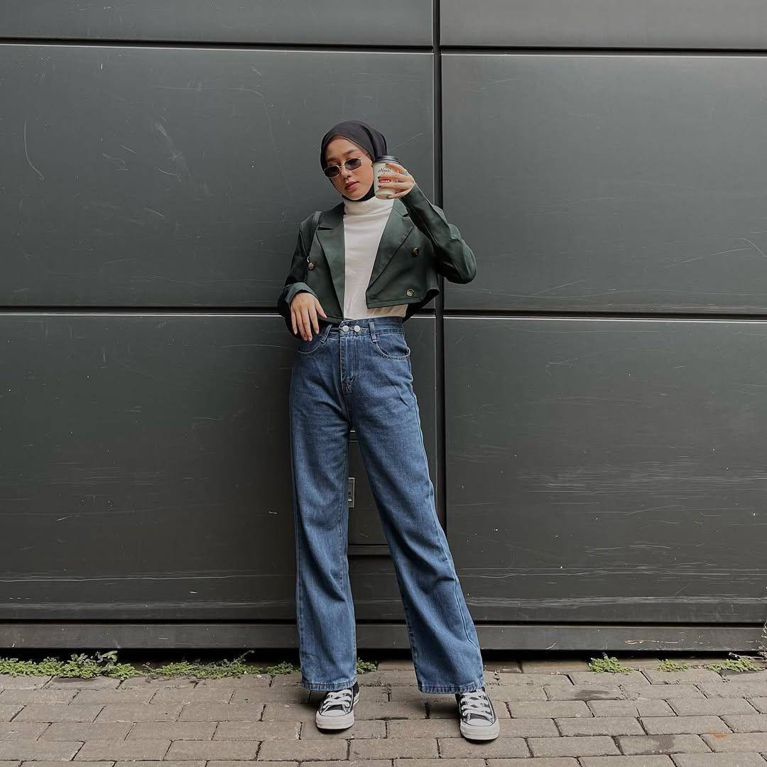 OOTD Kantor ala Afiqah Syifa (instagram.com/afiqahhns)