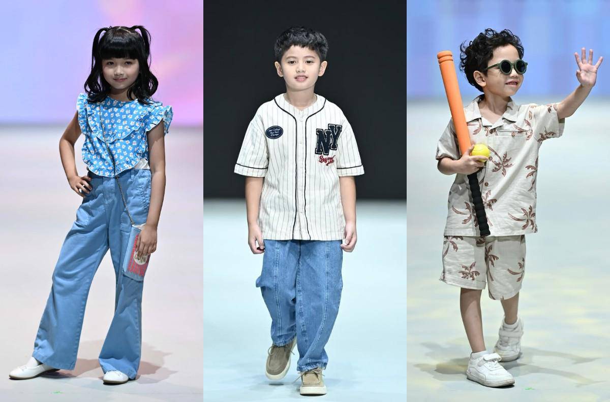 Koleksi Gingersnaps, Mark & Spencer Kids, dan Mother Care X ELC di PIFW 2025 (dok. rilis)