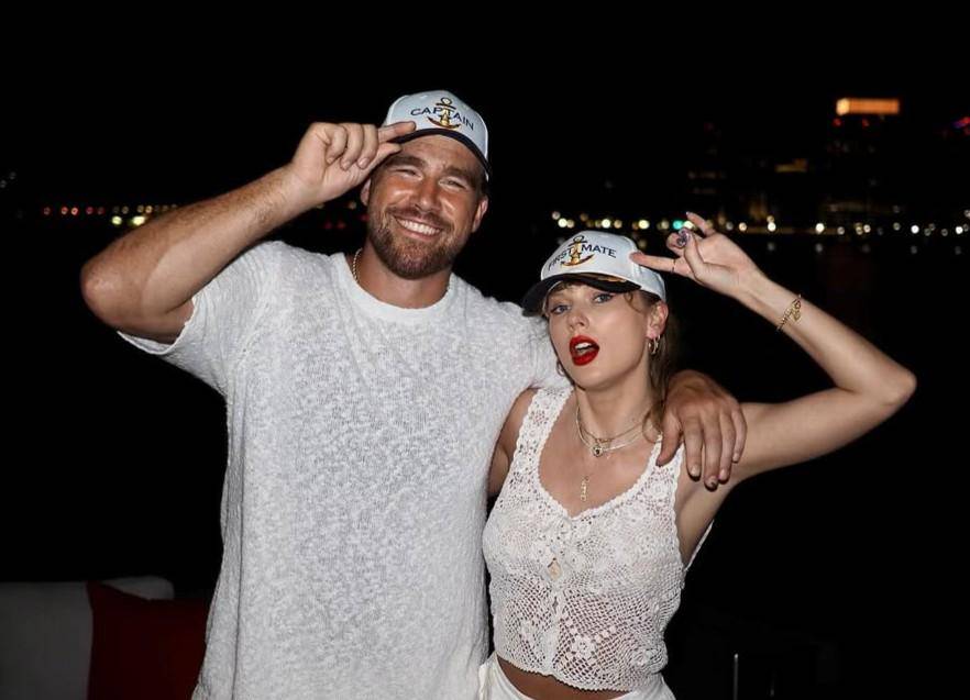 Taylor Swift dan Travis Kelce 
