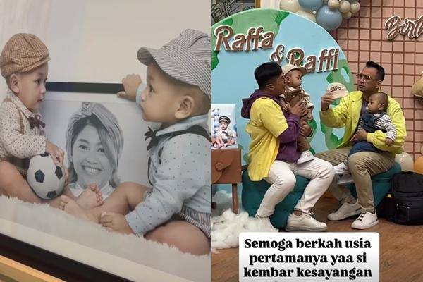 Ulang Tahun Raffi-Raffa, Anak Kembar Mpok Alpa (instagram.com/fyp_trans7)