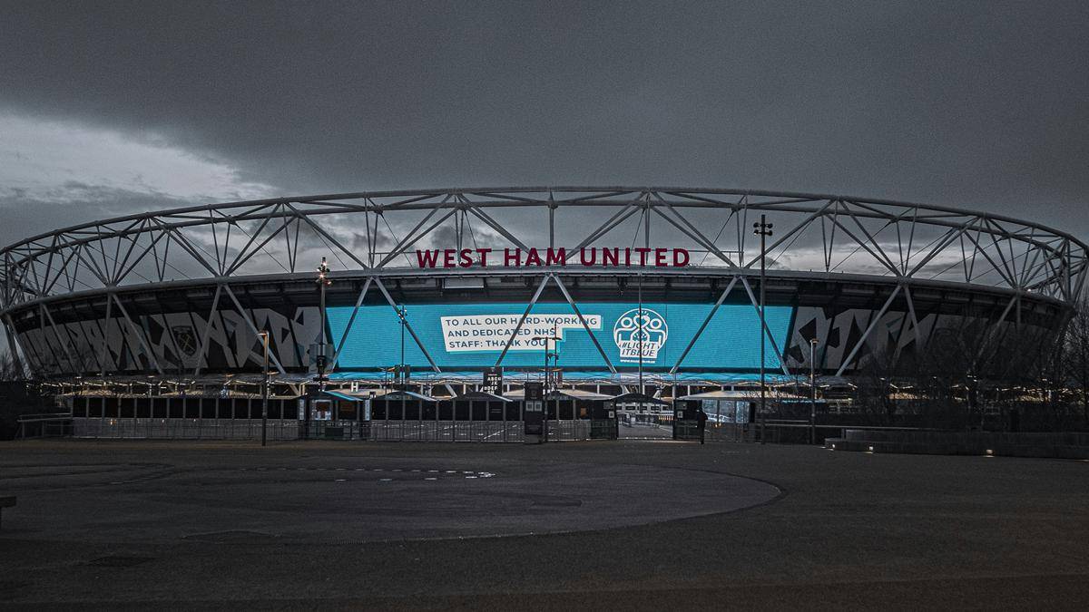 ilustrasi stadion West Ham United