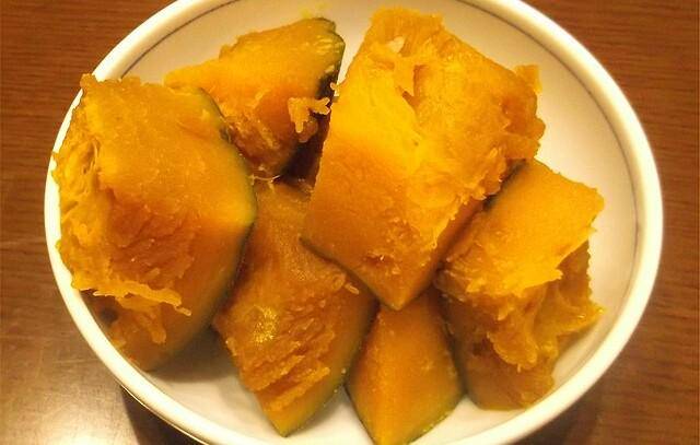 ilustrasi kabocha no nimono