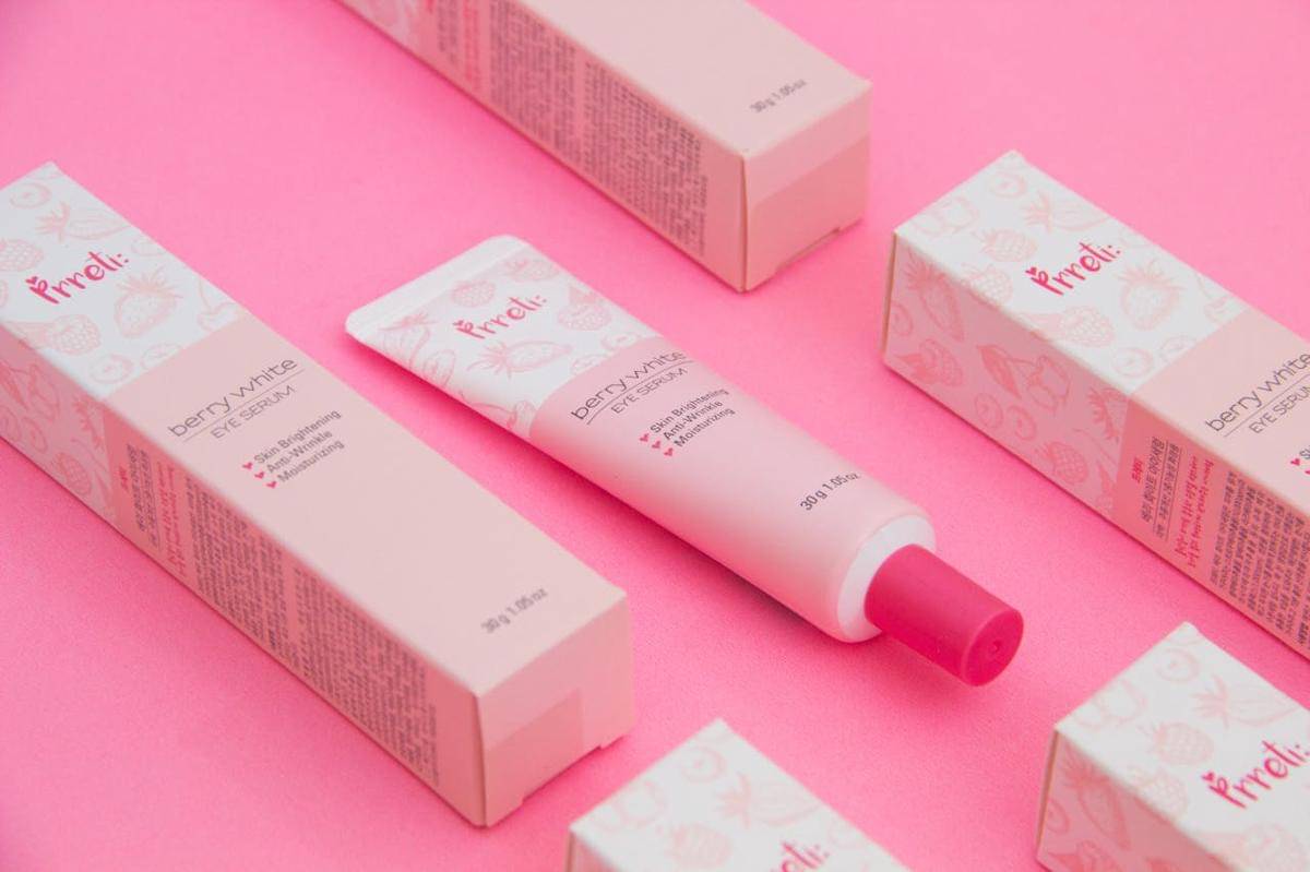 ilustrasi produk skincare