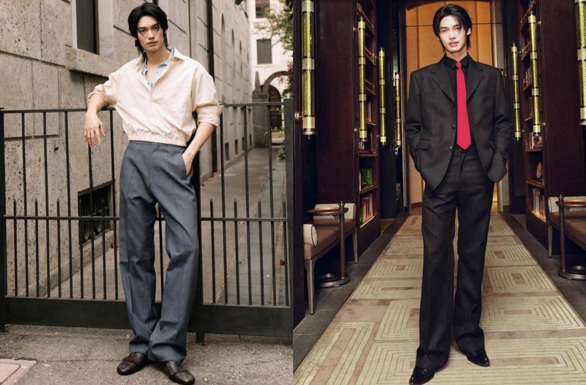 OOTD Kantor ala Win Metawin (instagram.com/winmetawin)