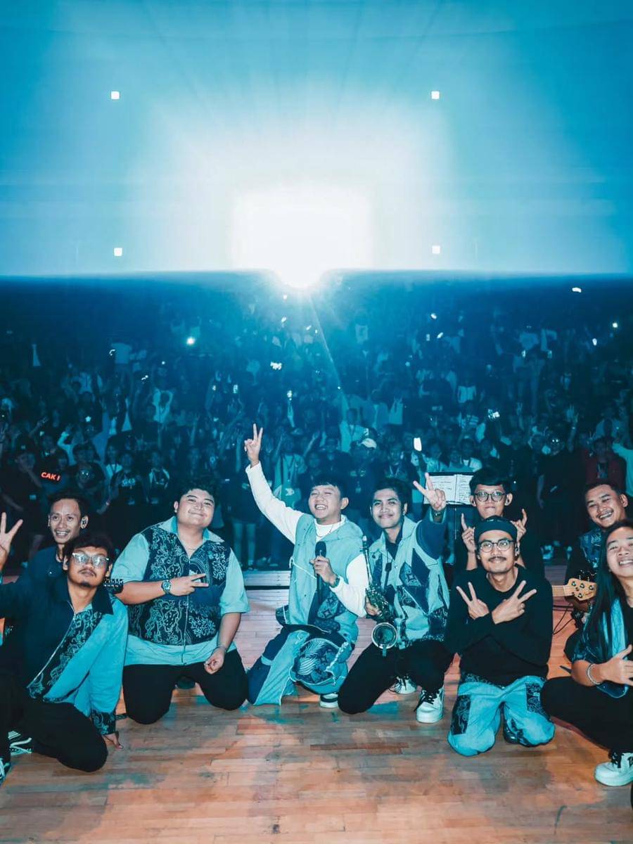 potret Denny Caknan konser di Korea Selatan 