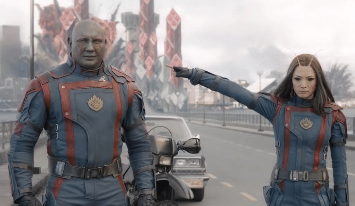 Mantis dan Drax 