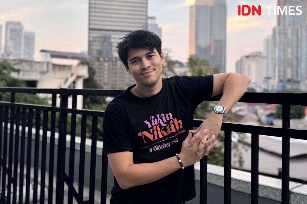 Maxime Bouttier pada Selasa (7/10/2025) (IDN Times/Elizabeth Chiquita)