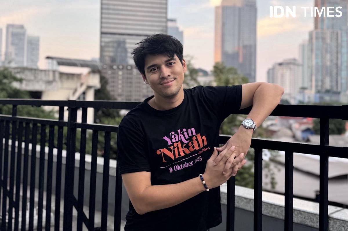 Maxime Bouttier pada Selasa (7/10/2025) (IDN Times/Elizabeth Chiquita)