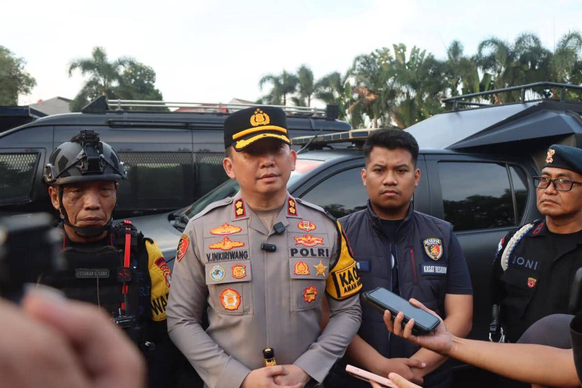 Kapolres Tangerang Selatan, AKBP Victor Inkiriwang 