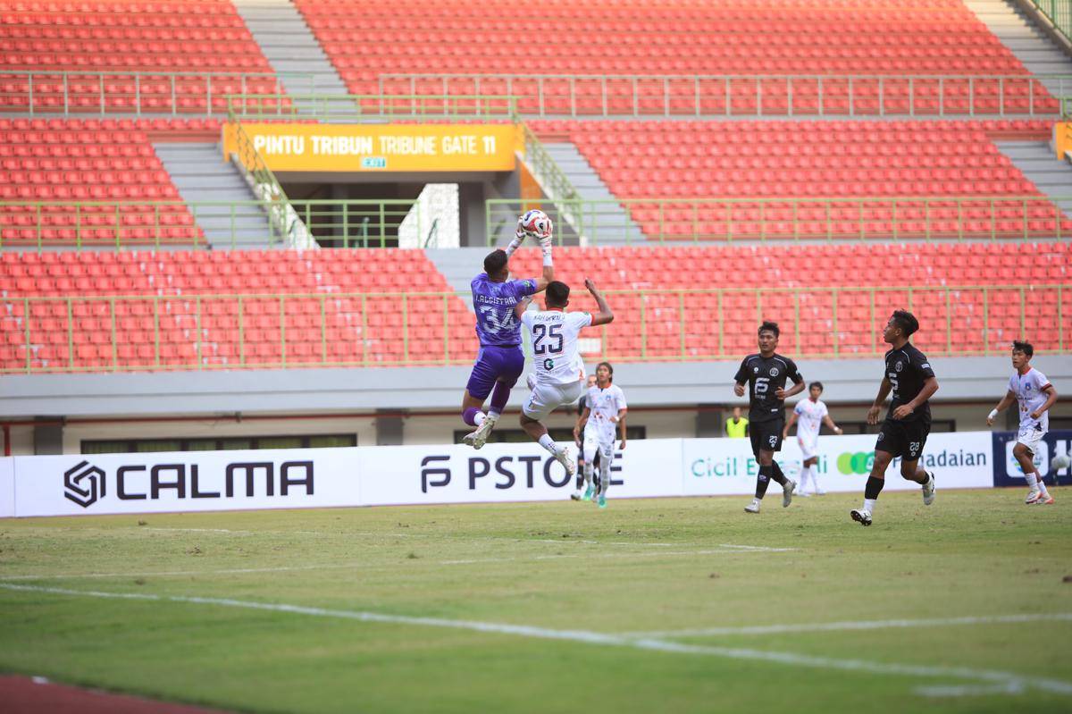 Pertandingan Sumsel United menghadapi FC Bekasi City di Stadion Patriot Candrabhaga (Dok: MO Sumsel United)