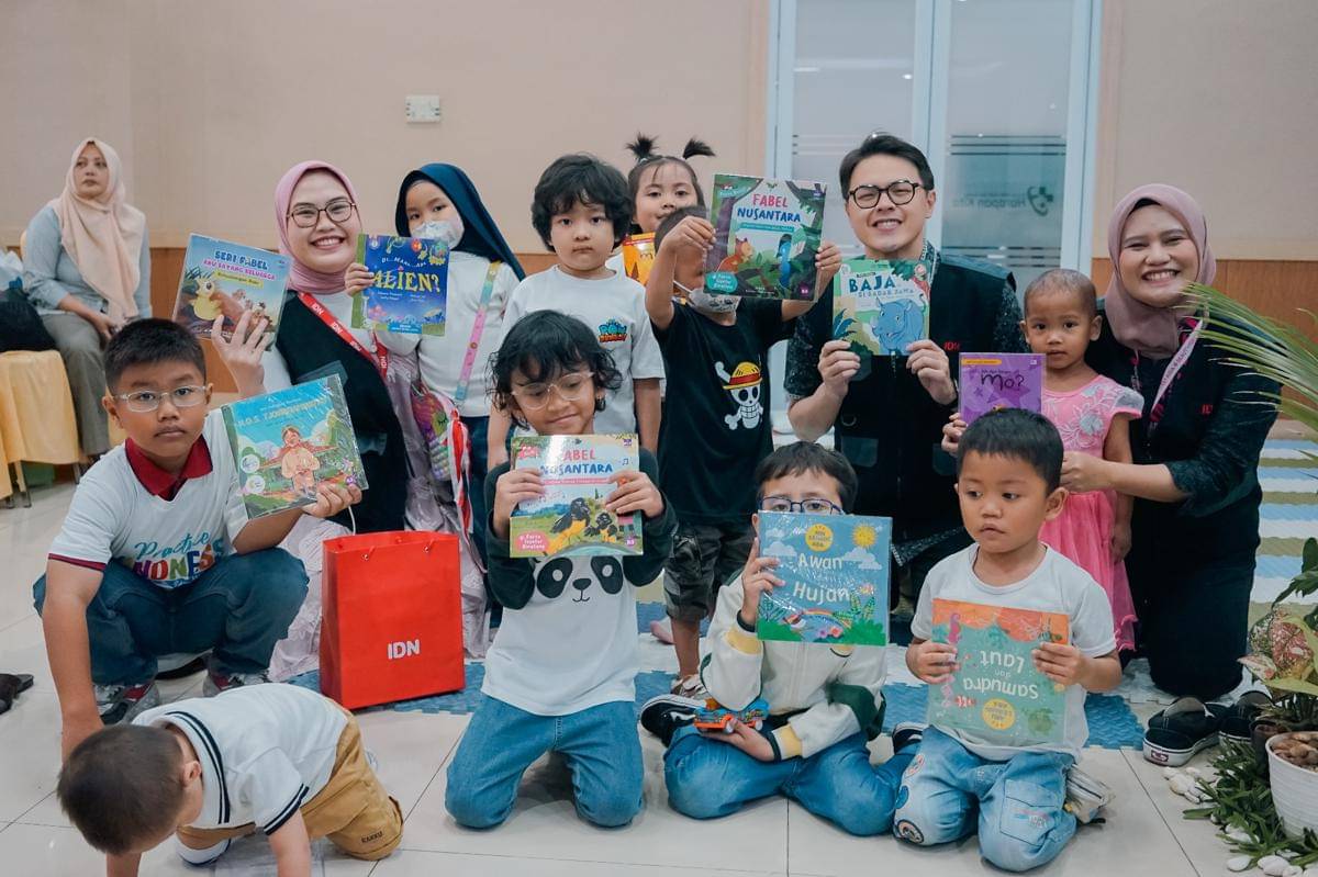IDN Foundation dan GGWP Rayakan Bulan Kesadaran Kanker Anak di RSAB Harapan Kita. (Dok. GGWP, IDN Foundation)