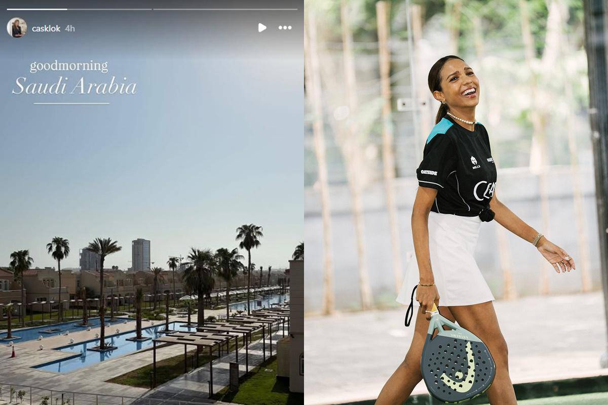 WAGS dan keluarga pemain timnas berangkat ke Arab Saudi 