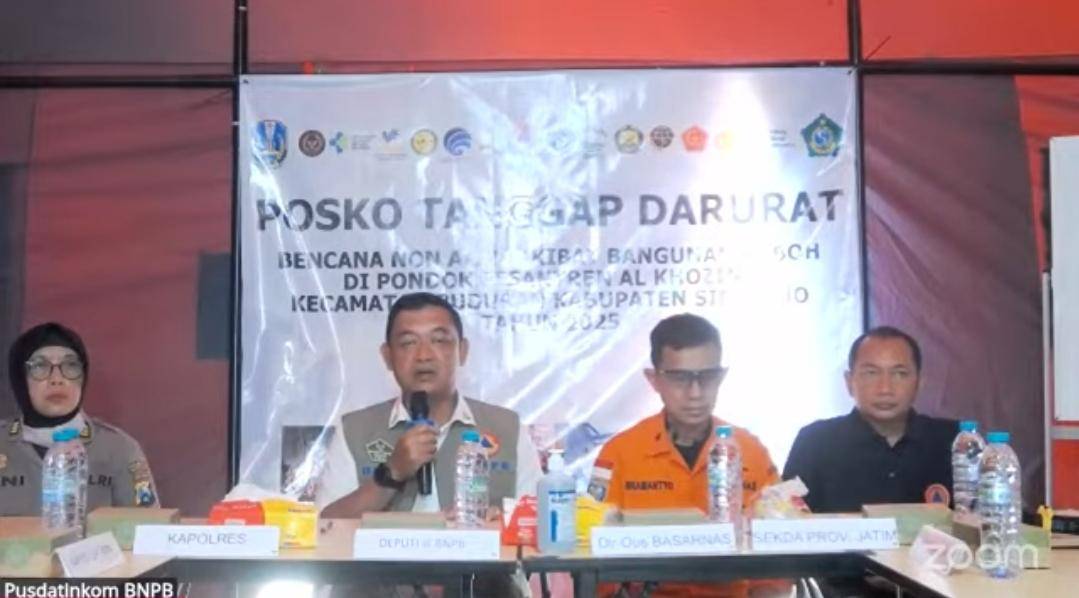 (Tangkapan layar YouTube BNPB Indonesia)