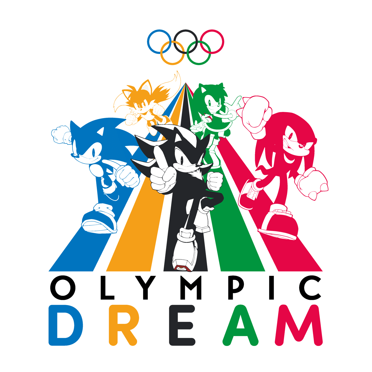 Sonic the Hedgehog, Olympic Dream. (Dok. SEGA, IOC)