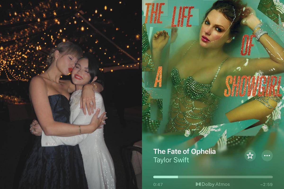 Taylor Swift di pernikahan Selena Gomez