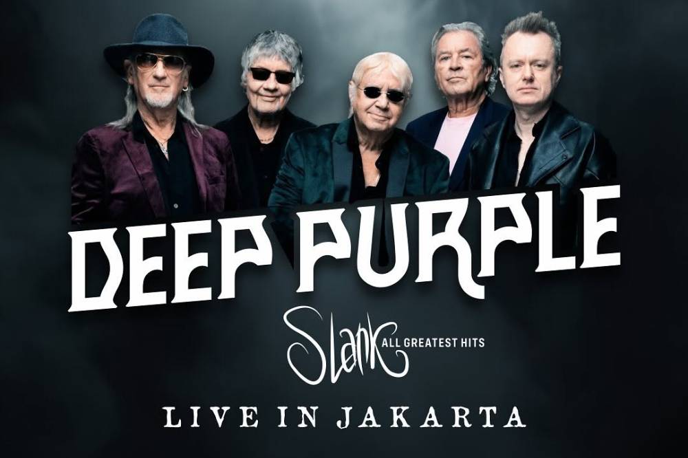 Poster konser Deep Purple & Slank All Greatest Hits Live in Jakarta