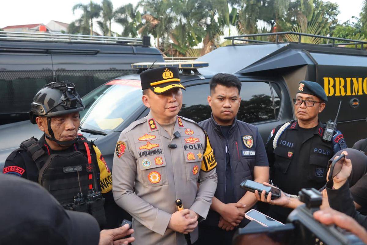 Kapolres Tangerang Selatan, AKBP Victor Inkiriwang 