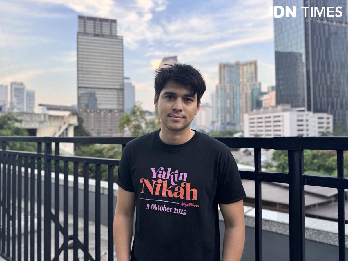 Maxime Bouttier pada Selasa (7/10/2025) (IDN Times/Elizabeth Chiquita)