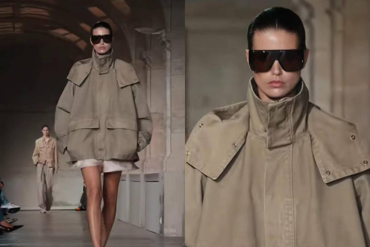Luna Bijl di Paris Fashion Week