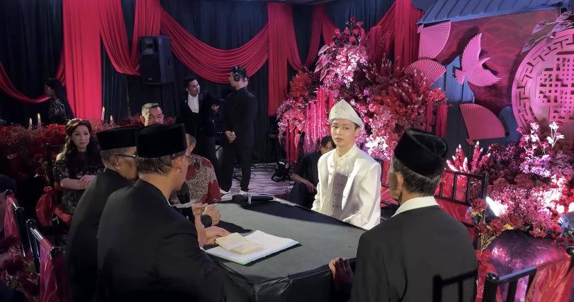 potret pernikahan Meyden dan Hengky