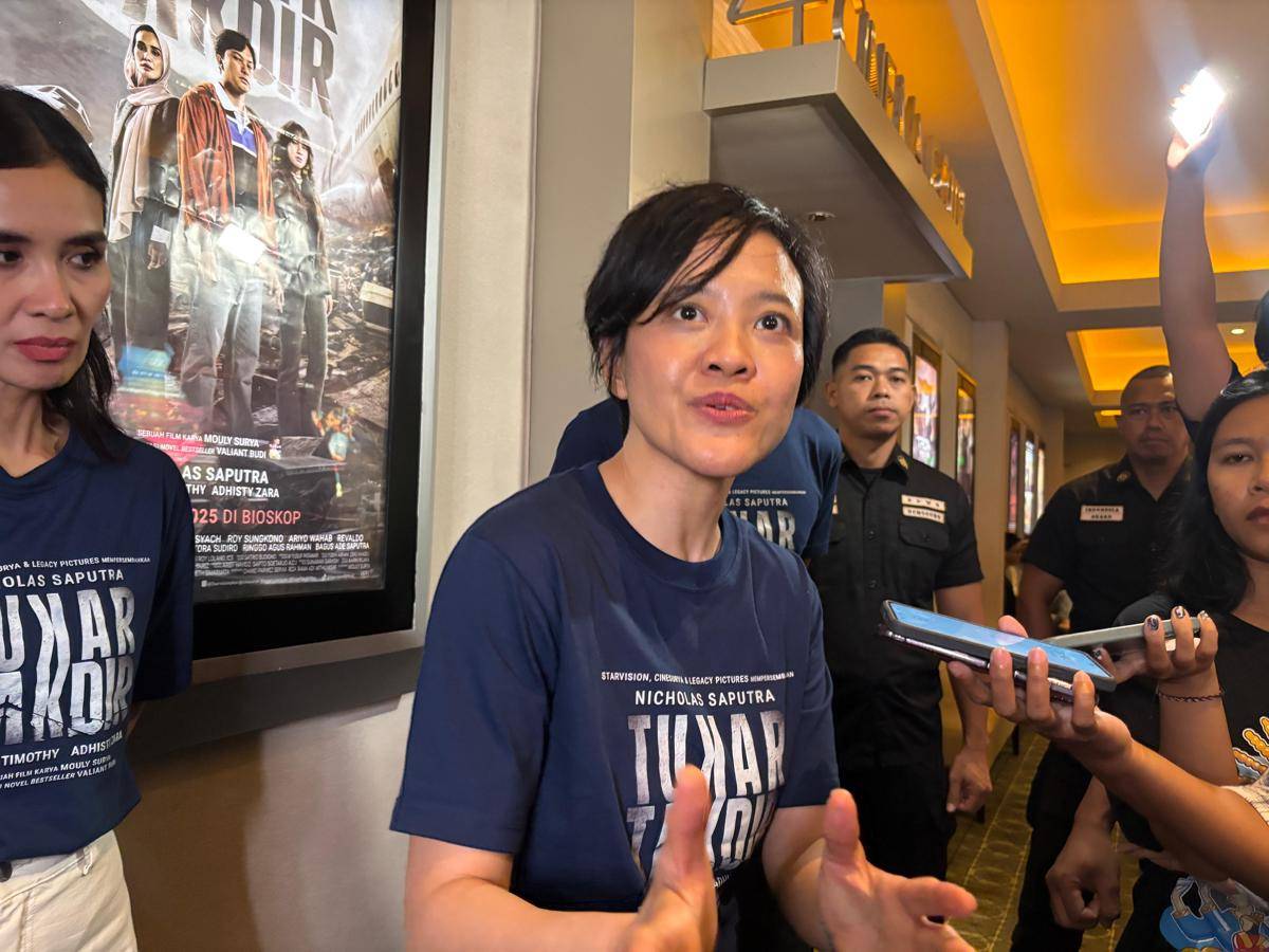 Sutradara Film Tukar Takdir, Mouly Surya. (IDN Times/Herlambang Jati Kusumo)