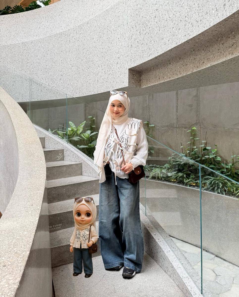 potret gaya layering ala Syindi Lucia (instagram.com/indisyindi)