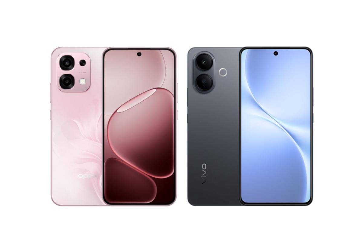 OPPO A6 Pro 5G (kiri) | vivo V60 Lite 5G (kanan)