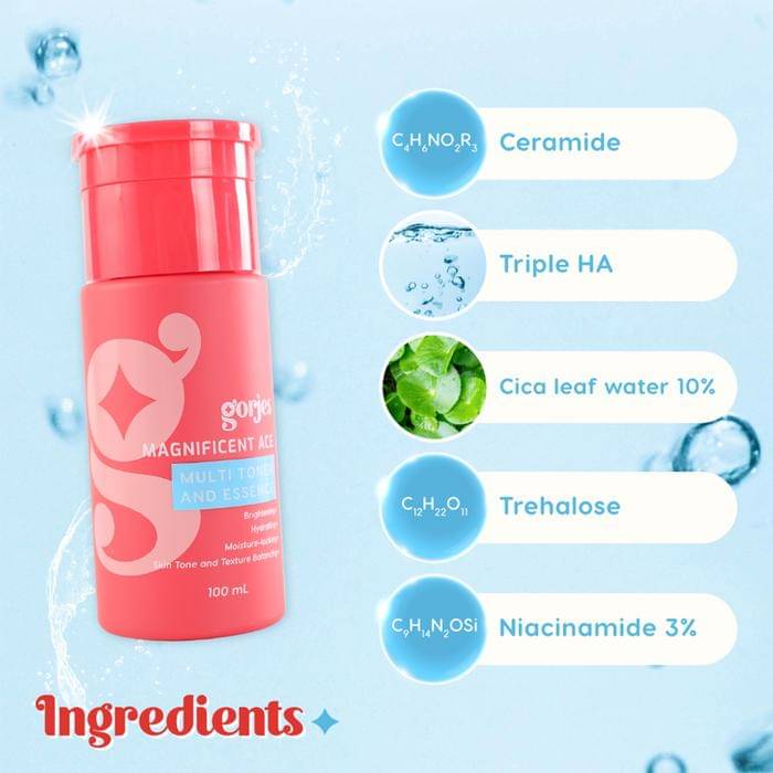 KOErx Gorjes Magnificent Ace Multi Toner and Essence (tokopedia.com/KOErx)