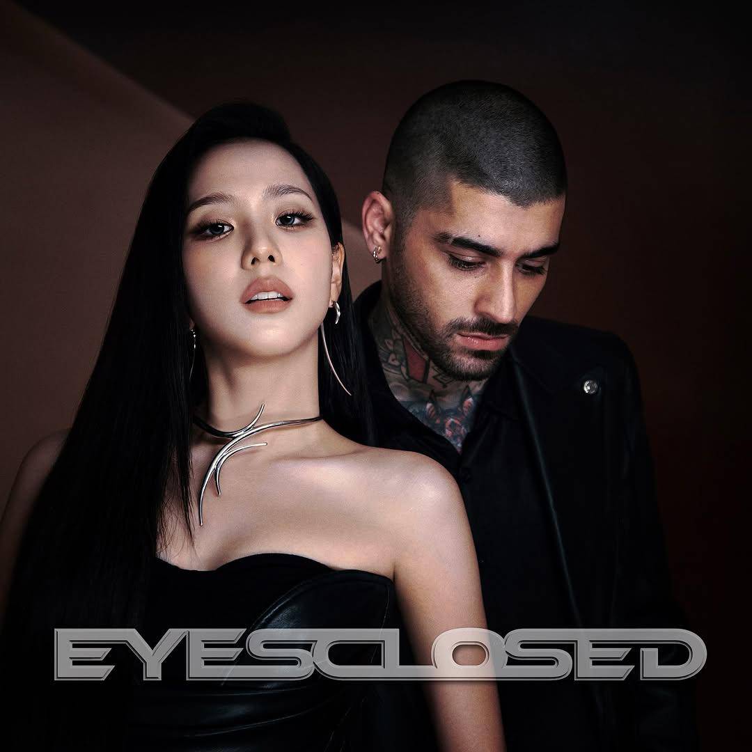 poster single EYES CLOSED Jisoo dan Zayn (instagram.com/blissoo_official)