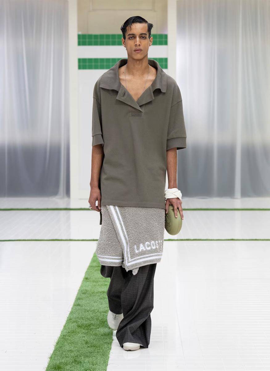 Koleksi Lacoste S/S '26 di Paris Fashion Week (dok. Lacoste)
