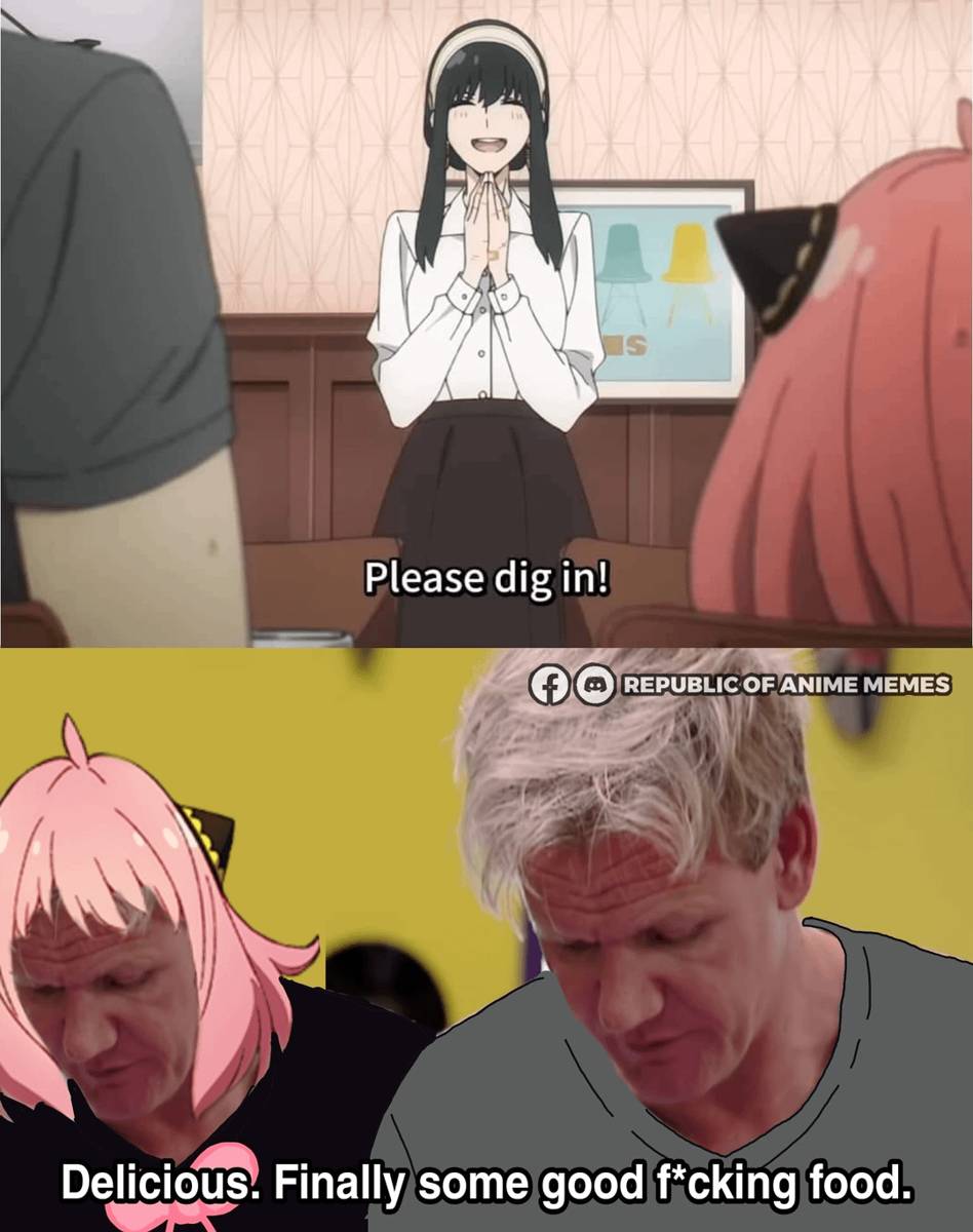meme anime tentang dapur