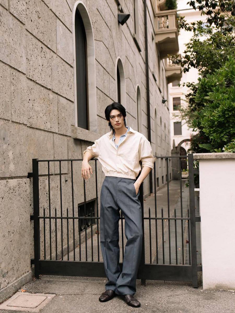 OOTD Kantor ala Win Metawin (instagram.com/winmetawin)